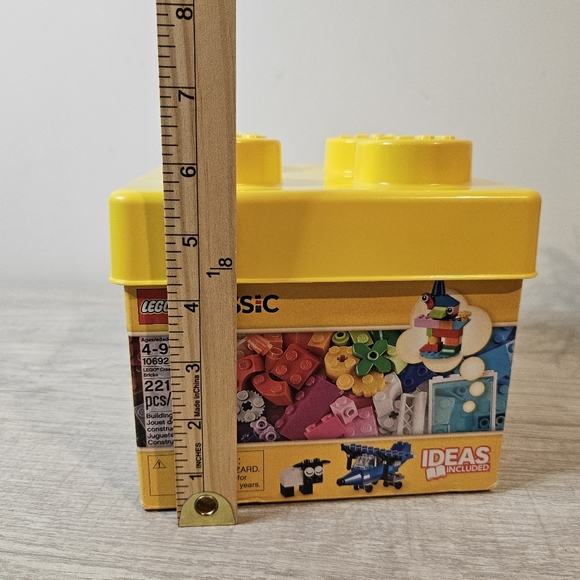 LEGO Classic Storage Box and Unknown Number Of Assorted Buildable Lego Pieces - Picture 8 of 13